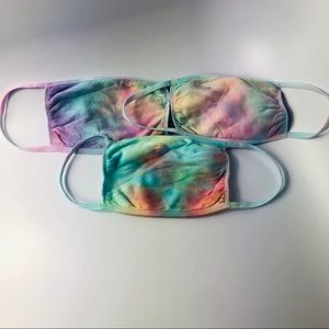 Washable Colorful Glowing Rainbow Face Mask
